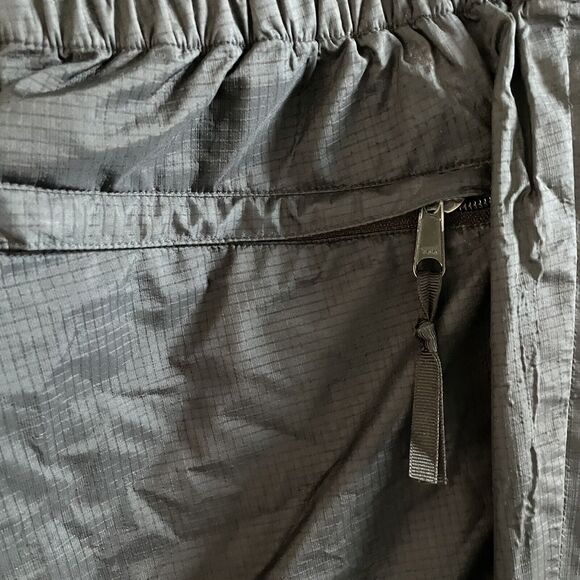 Vintage The North Face Rain Pants Men’s Large Black Waterproof Nylon Ripstop - Picture 3 of 16